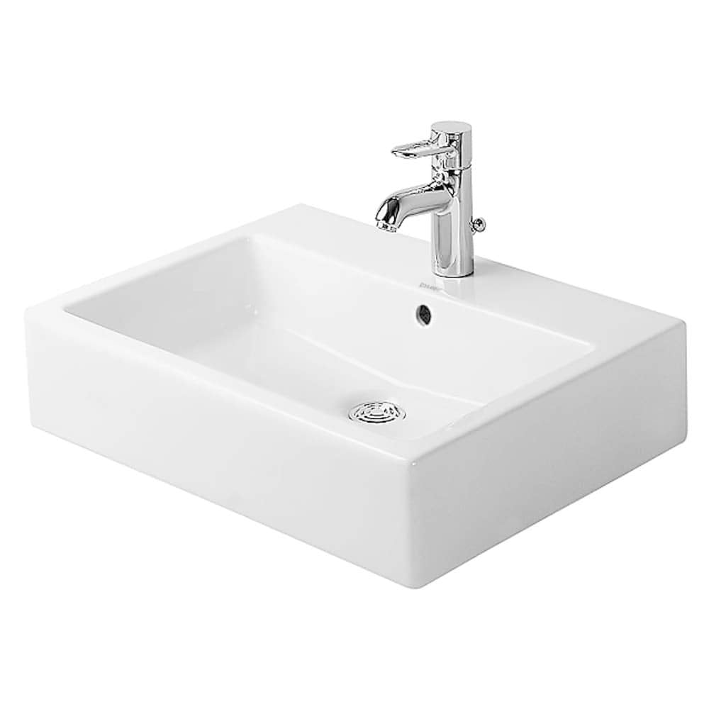 Washbasin 60 cm Vero white with of with tp 1 th