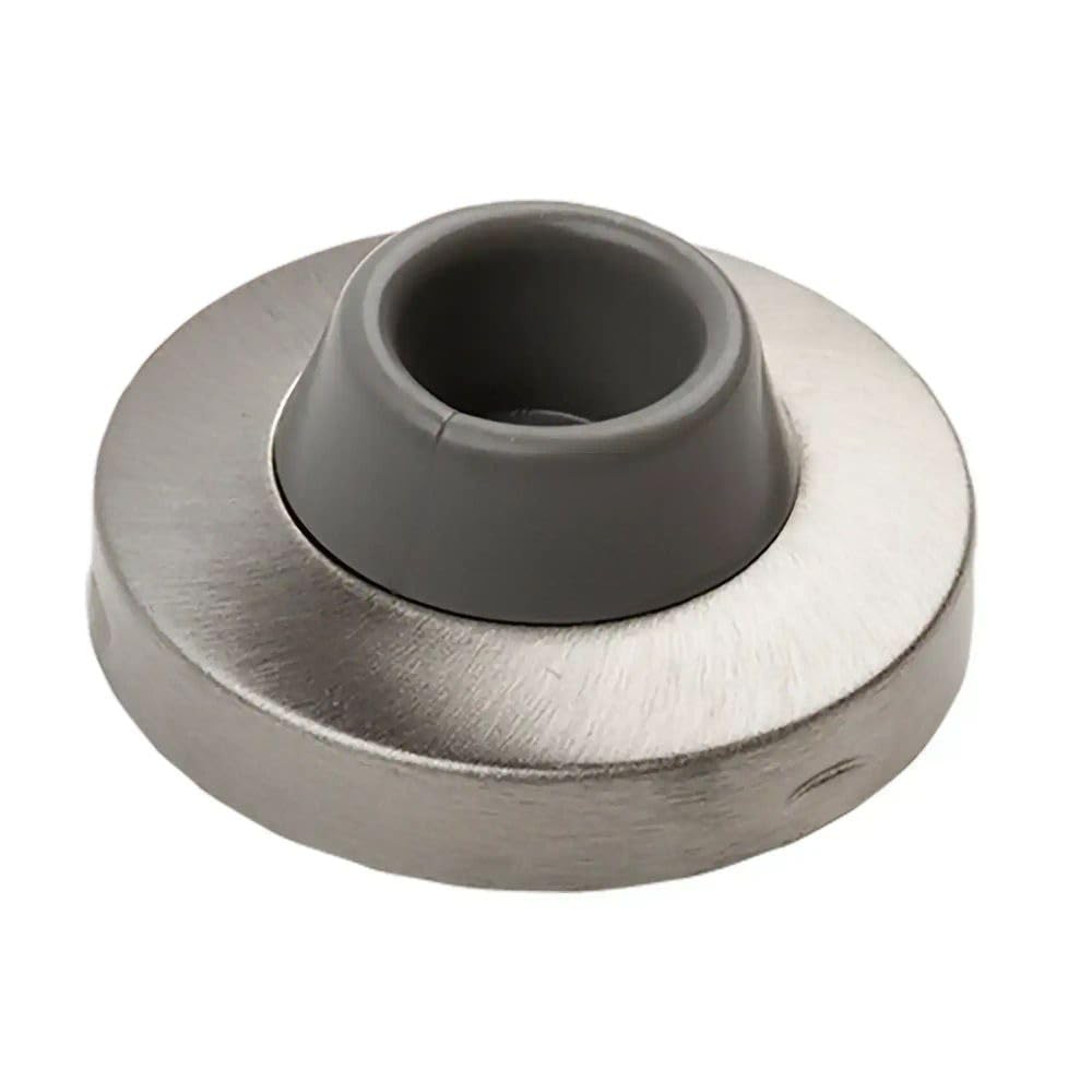 Commercial Concave Wall Door Stop 2-1/2 Inch Satin Chrome