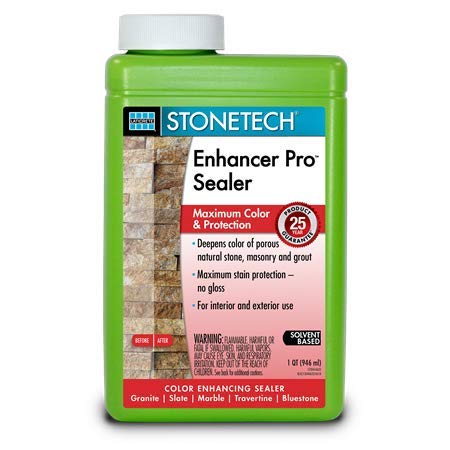 STONETECH Enhancer Pro Sealer, 1 Quart/32OZ (946ML) Bottle