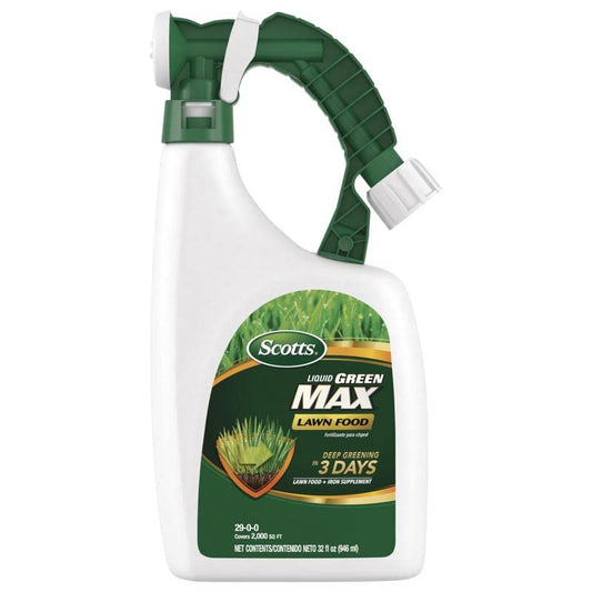 Scotts Liquid Green Max All-Purpose Lawn Fertilizer for Multiple Grass Types 2000 sq ft