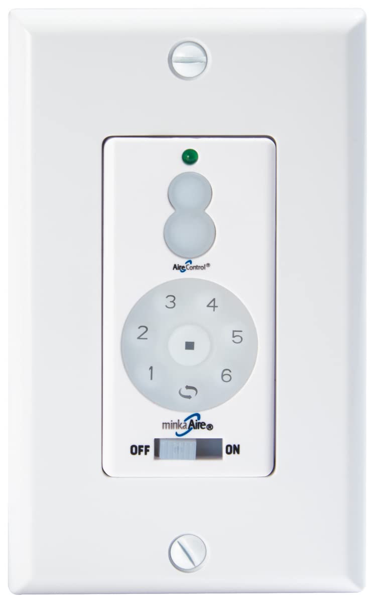 Minka-Aire DC Fan Wall Remote Control Full Function - White - WC400
