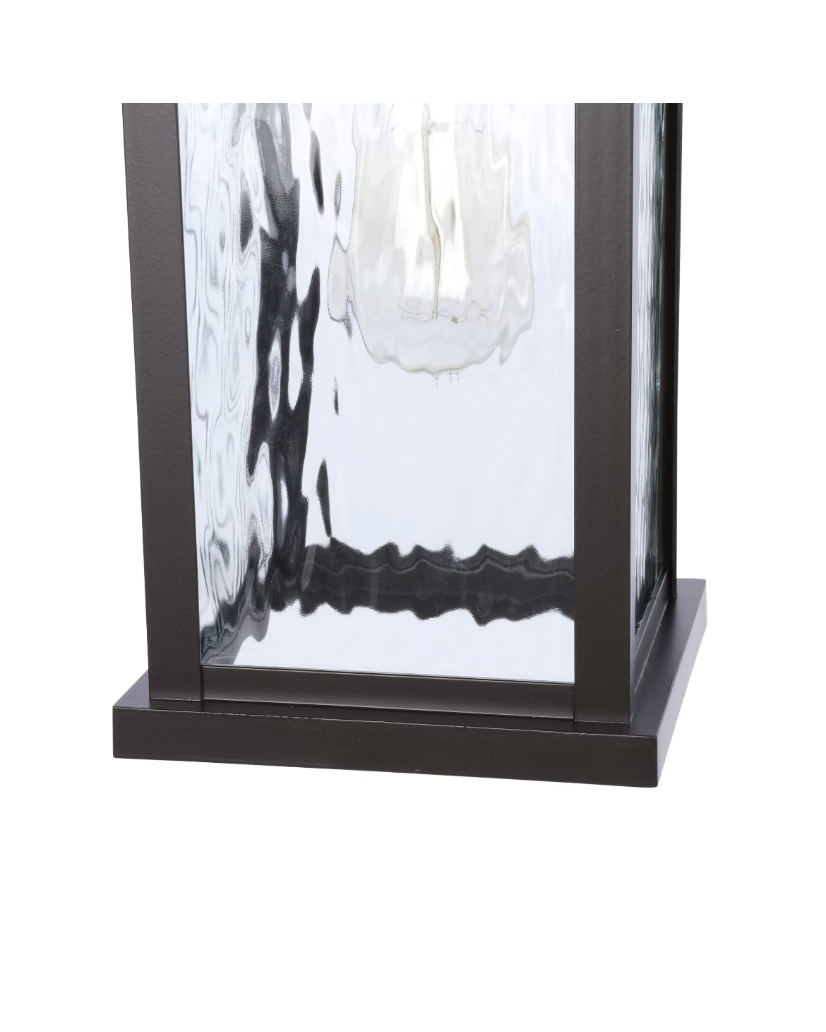 Kichler Linford Olde Bronze Traditional Clear Glass Lantern Pendant Light