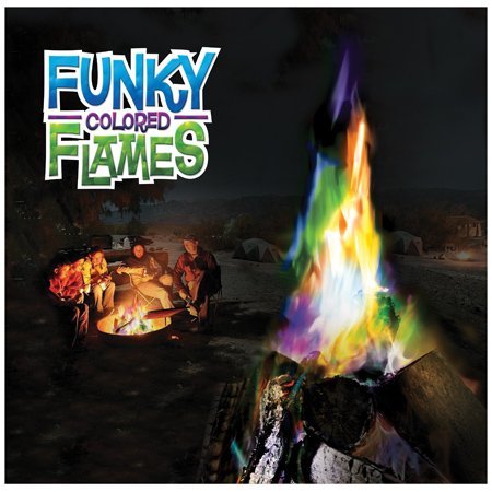 FUNKY COLORED FLAMES 3PK