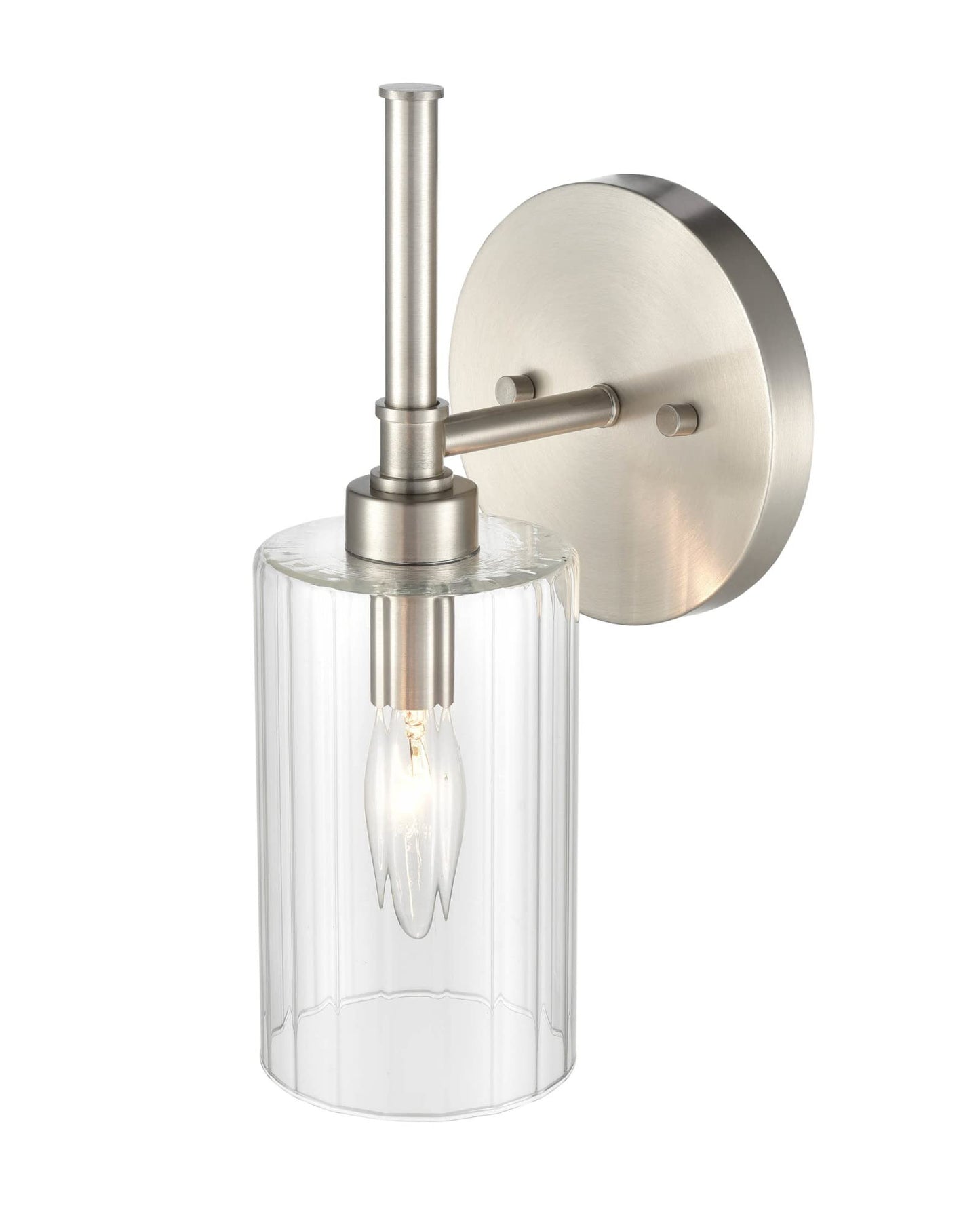 Millennium Lighting Chastine 1 Light Wall Sconce in Brushed Nickel
