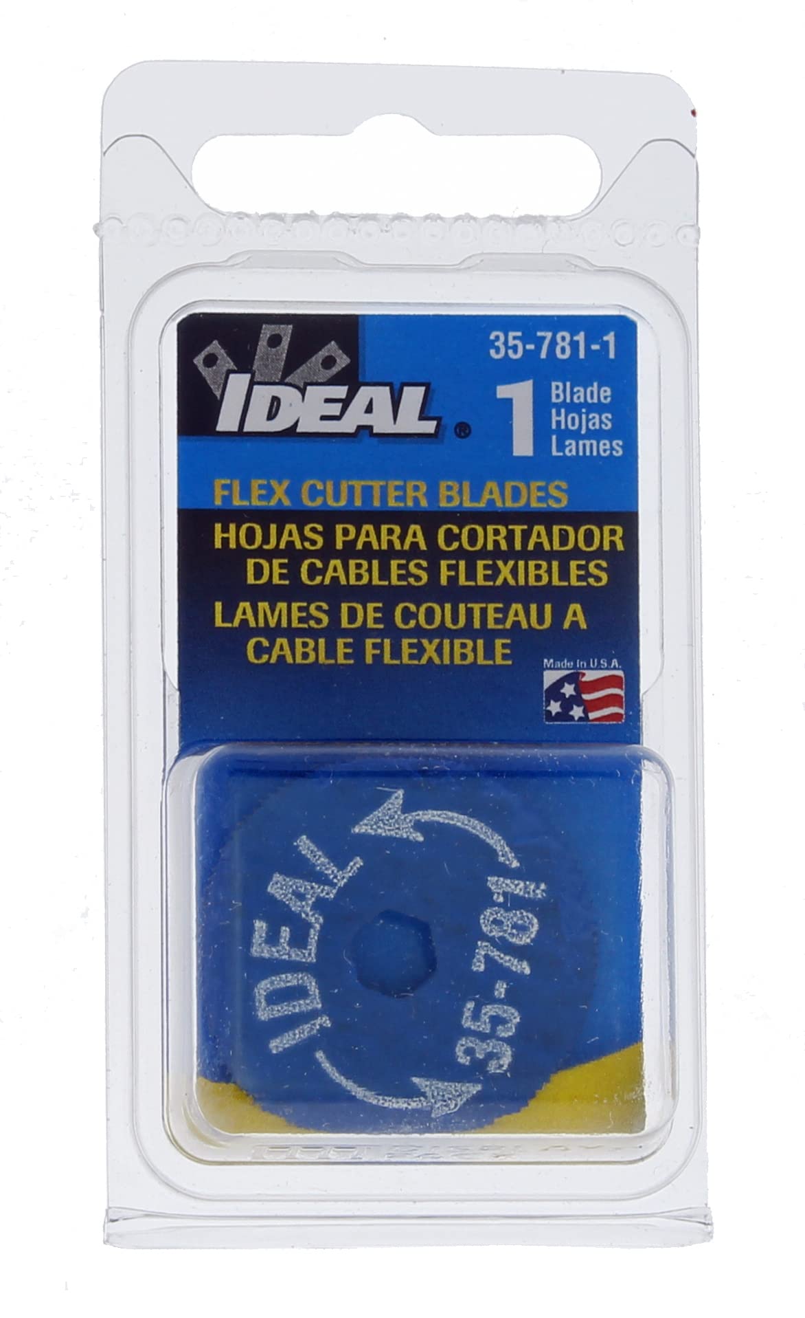 IDEAL - 35-781-1 (1 Pack) Replacement Blade BX Cutter Steel/Aluminum