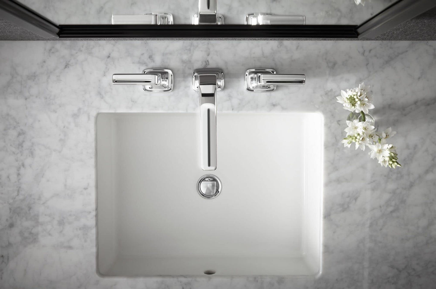 KOHLER K-2882-0 Verticyl Undermount Bathroom Sink, White - Like New