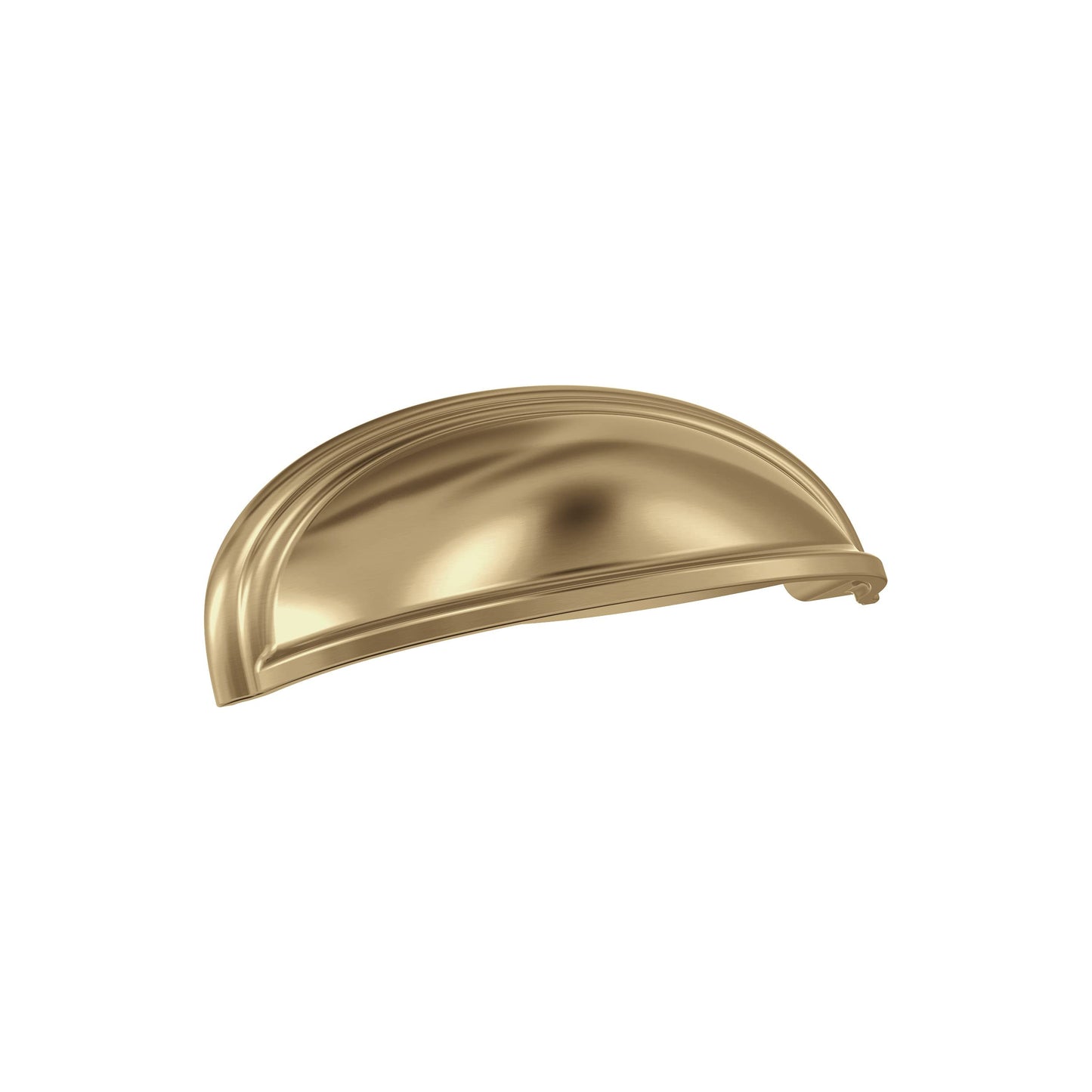 Amerock | Cabinet Cup Pull | Champagne Bronze | 3 in. (76 mm) & 4 in. (102 mm) Center-to-Center Drawer Pull | Ashby | Kitchen and Bath Hardware | Furniture Hardware - Like New