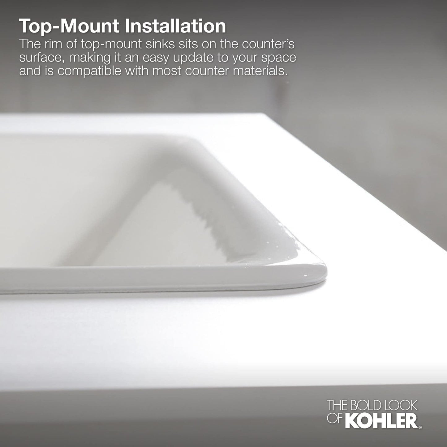 KOHLER K-2882-0 Verticyl Undermount Bathroom Sink, White - Like New