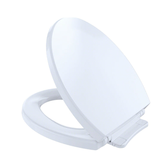 TOTO SS113#01 Transitional SoftClose Round Toilet Seat, Cotton White - Very Good