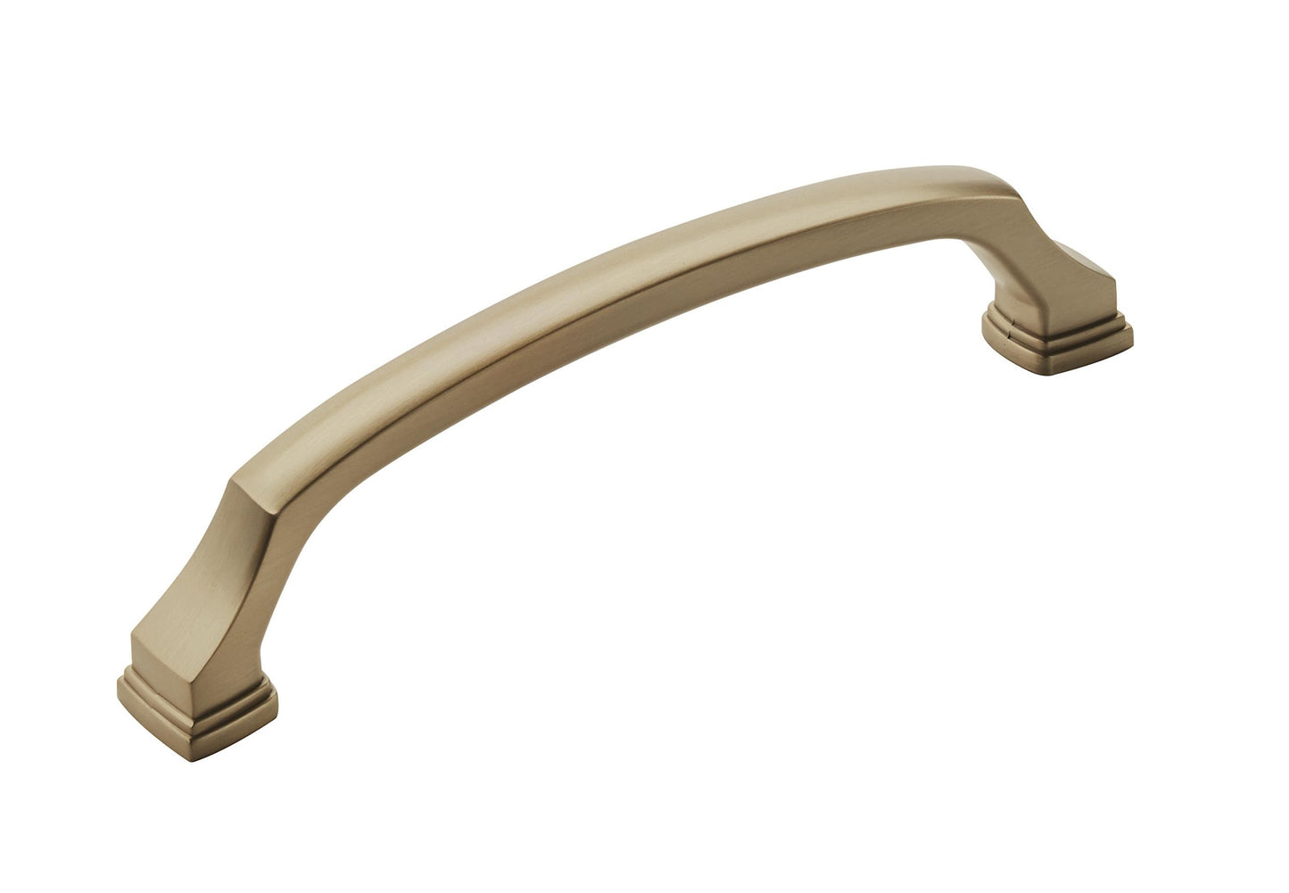 Amerock | Appliance Pull | Golden Champagne | 8 inch (203 mm) Center to Center | Revitalize | 1 Pack | Drawer Pull | Drawer Handle | Cabinet Hardware