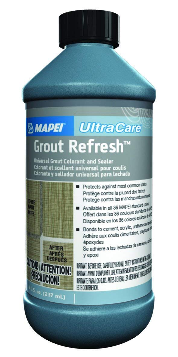 Mapei Grout Refresh Colorant and Sealer: Grout Paint and Sealant - 8 Ounce Bottle, Harvest