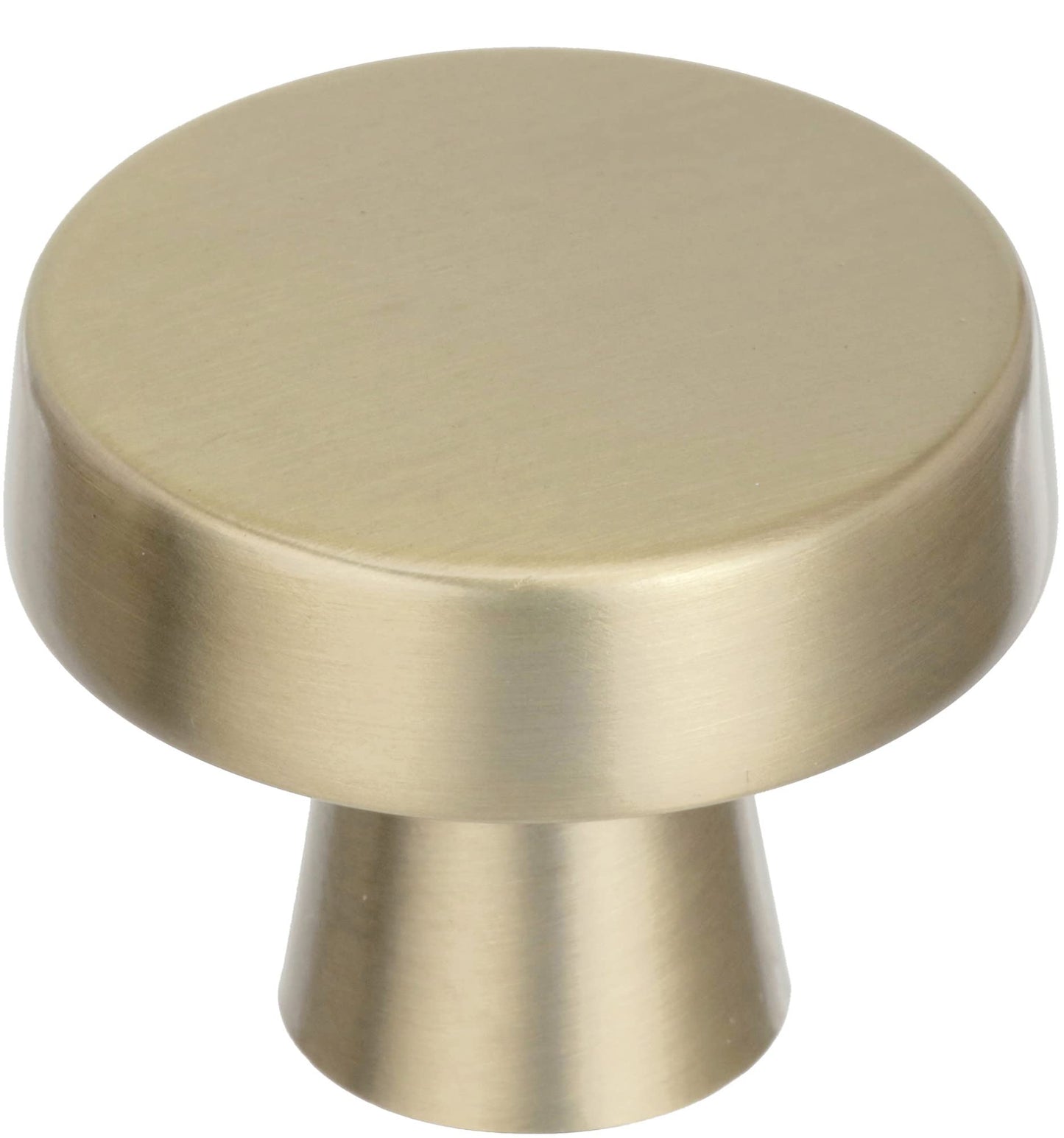 Amerock | Cabinet Knob | Golden Champagne | 1-5/8 inch (41 mm) Diameter | Blackrock | 1 Pack | Drawer Knob | Cabinet Hardware - Like New
