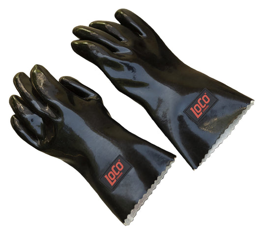LoCo Cookers LCFHG PVC Turkey Fryer Gloves, Black