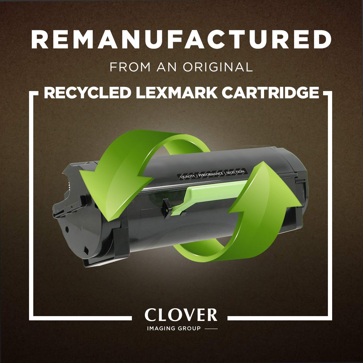 Clover Remanufactured Toner Cartridge Replacement for Lexmark C780/C782/X782 | Black | High Yield - Like New