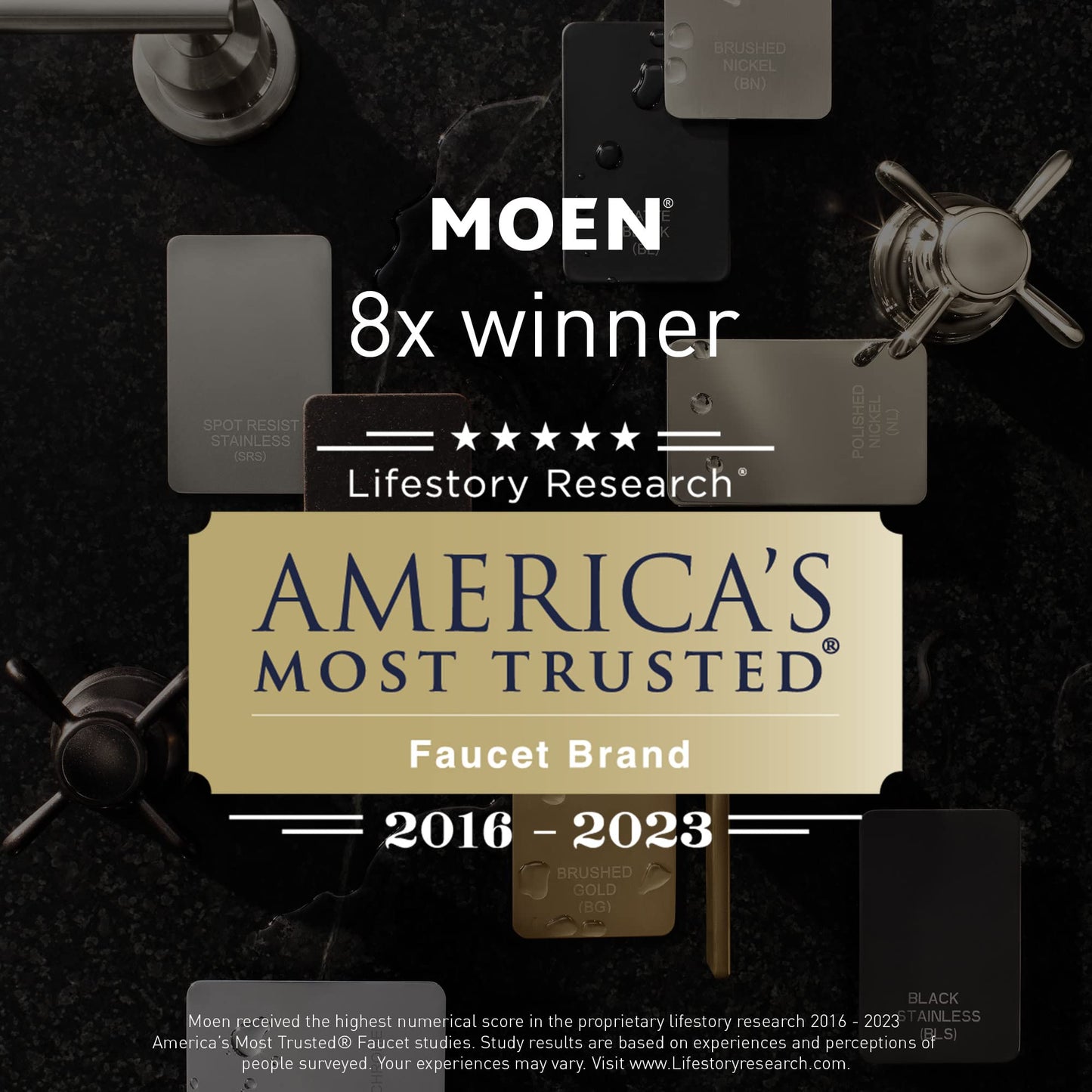 Moen Align Brushed Gold 18-Inch Modern Single -Towel Bar, YB0418BG
