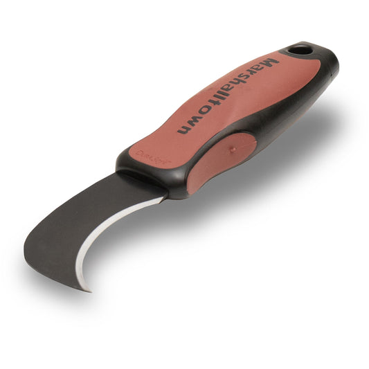 Marshalltown Linoleum Knife, High Carbon Steel Blade, DuraSoft Handle, LK1