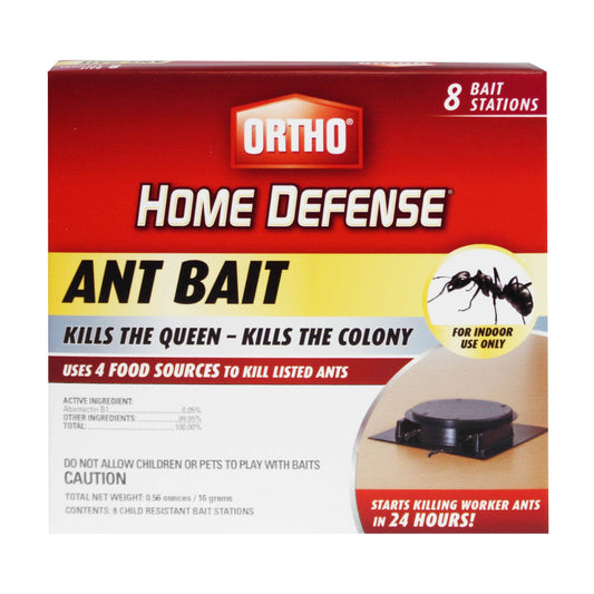 Ortho Home Defense 8PK Plastic Indoor/Outdoor Bait Stations