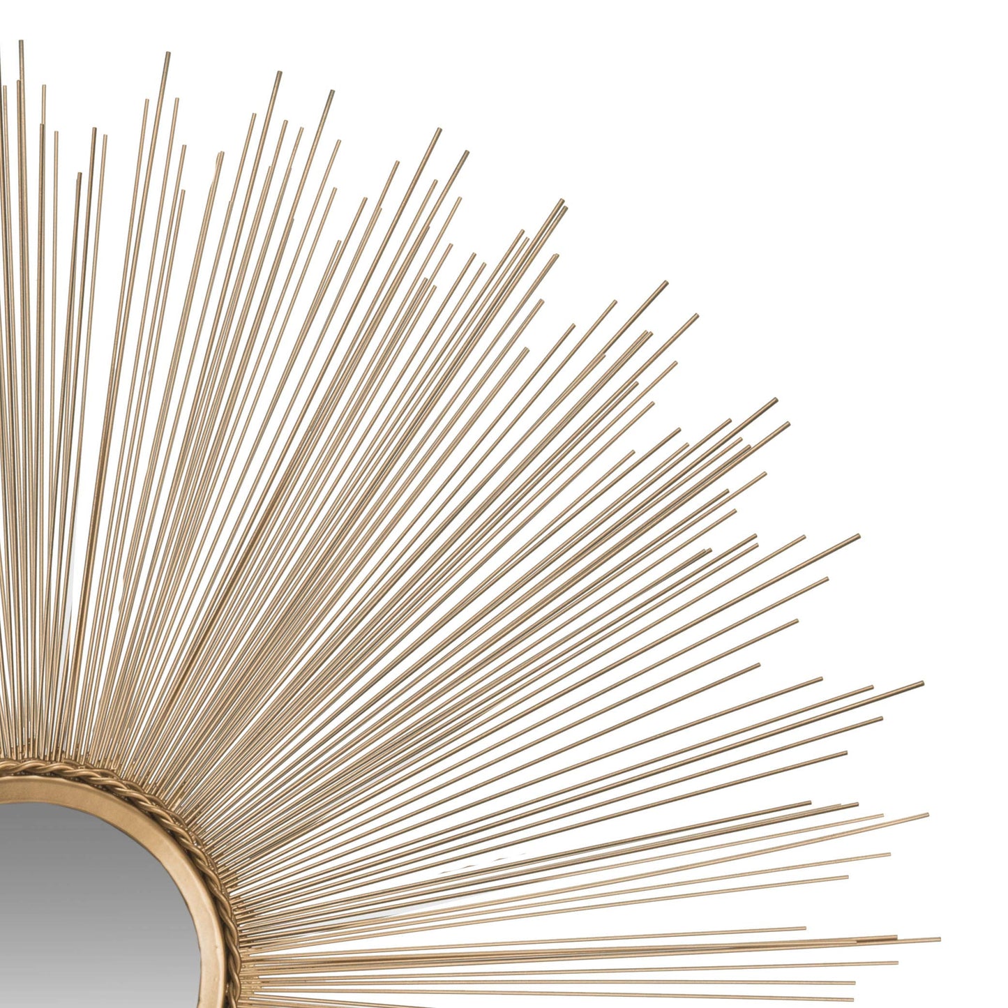 Safavieh Home Collection Gold Sun Burst Mirror - Like New
