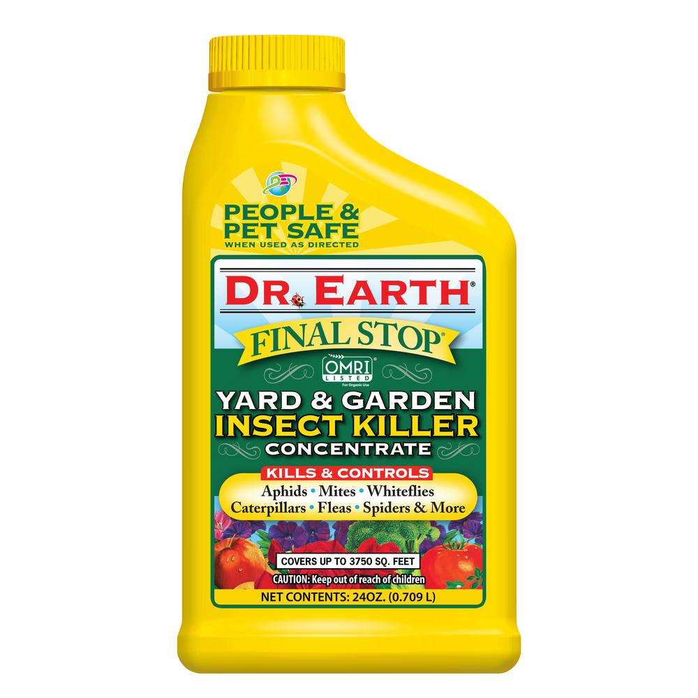 Dr. Earth Organic & Natural Final Stop Yard & Garden Insect Killer  32 oz RTS - Like New