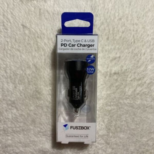 105953 18W 2-Port Car Charger - Like New